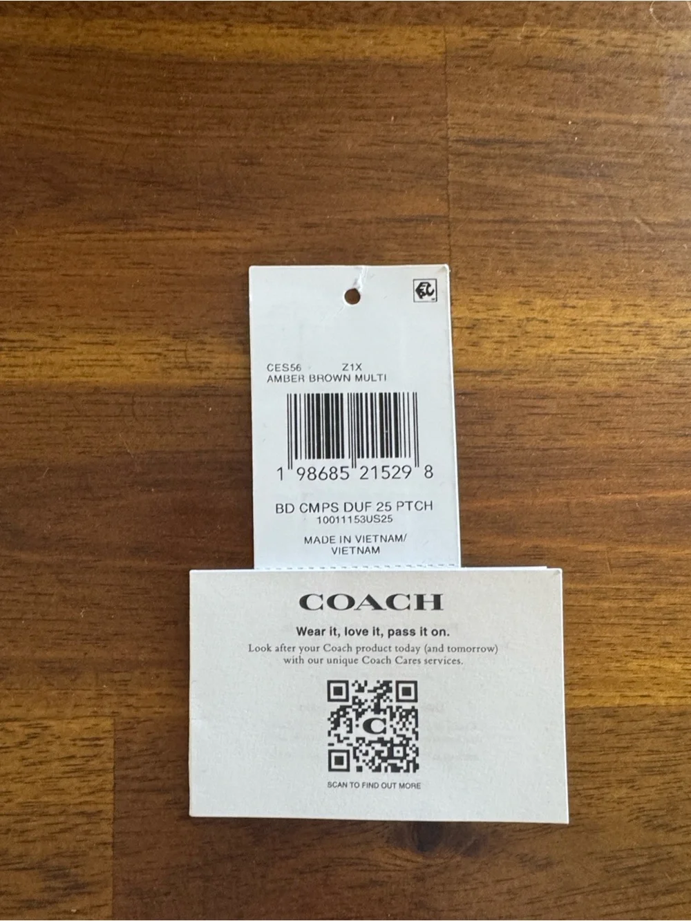 NWT Coach x Braindead Compass 25